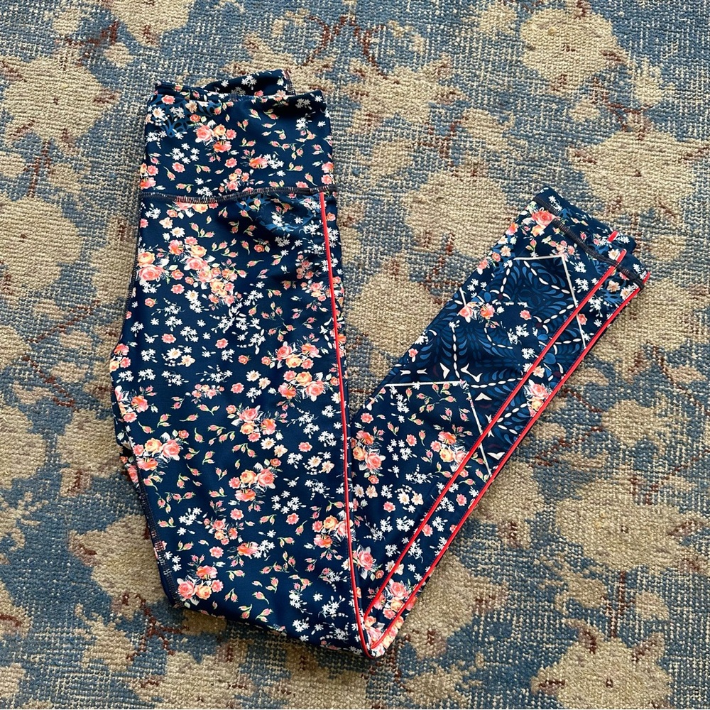 All Fenix High Waist Floral Print Leggings M